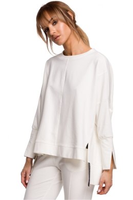 Bluza Damska Model MOE491 Ecru - Moe - S/M