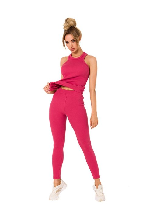 Legginsy Model MOE734 Coral - Moe - s Legginsy Model MOE734 Coral - Moe - s