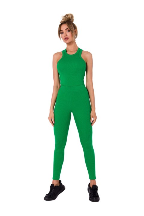 Legginsy Model MOE734 Green - Moe - s Legginsy Model MOE734 Green - Moe - s