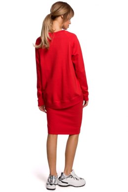 Spódnica Model MOE494 Red - Moe - M