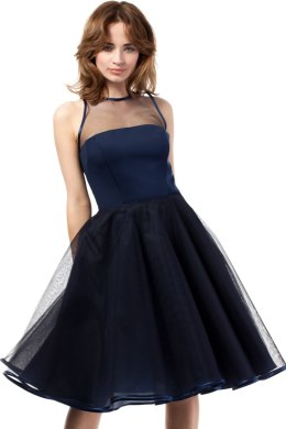 Sukienka Model MOE148 Navy - Moe - M