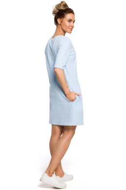Sukienka Model MOE422 Sky Blue - Moe - L