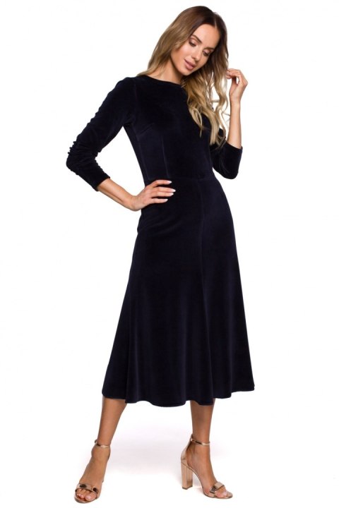 Sukienka Model MOE557 Navy - Moe - L Sukienka Model MOE557 Navy - Moe - L