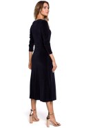 Sukienka Model MOE557 Navy - Moe - L Sukienka Model MOE557 Navy - Moe - L