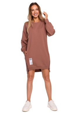 Sukienka Model MOE676 Chocolate - Moe - XL