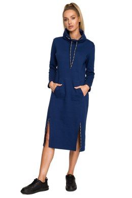 Sukienka Model MOE688 Atrament - Moe - XXL