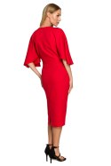 Sukienka Model MOE700 Red - Moe - XXL Sukienka Model MOE700 Red - Moe - XXL