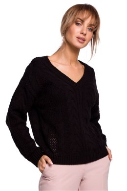 Sweter Damski Model MOE510 Black - Moe - S/M