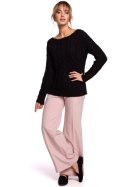 Sweter Damski Model MOE511 Black - Moe - L/XL Sweter Damski Model MOE511 Black - Moe - L/XL