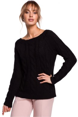 Sweter Damski Model MOE511 Black - Moe - S/M