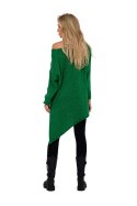 Sweter Damski Model MOE769 Green - Moe - uniwersalny Sweter Damski Model MOE769 Green - Moe - uniwersalny