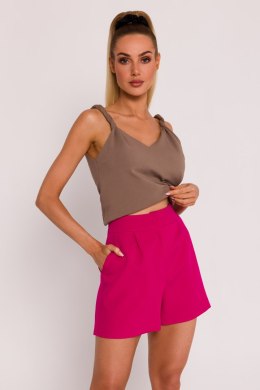 Szorty Damskie Model MOE775 Fuksja - Moe - XXL