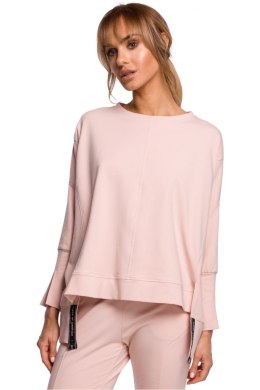 Bluza Damska Model MOE491 Pink - Moe - 2XL/3XL