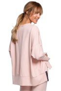 Bluza Damska Model MOE491 Pink - Moe - 2XL/3XL Bluza Damska Model MOE491 Pink - Moe - 2XL/3XL