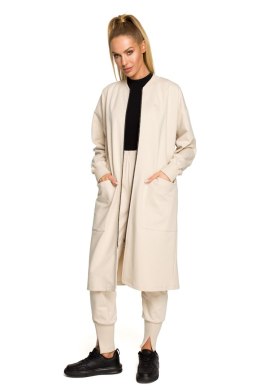 Bluza Damska Model MOE694 Piasek - Moe - S