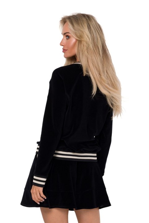 Bluza Damska Model MOE766 Black - Moe - XL Bluza Damska Model MOE766 Black - Moe - XL