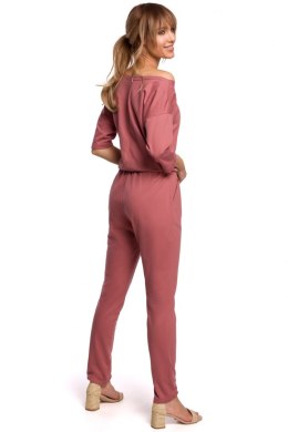 Kombinezon Damski Model MOE497 Pink India - Moe - L