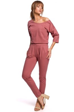 Kombinezon Damski Model MOE497 Pink India - Moe - M