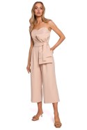 Kombinezon Damski Model MOE571 Beige - Moe - L Kombinezon Damski Model MOE571 Beige - Moe - L