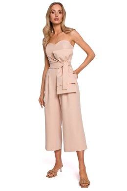 Kombinezon Damski Model MOE571 Beige - Moe - L