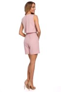 Kombinezon Damski Model MOE574 Powder Pink - Moe - M Kombinezon Damski Model MOE574 Powder Pink - Moe - M