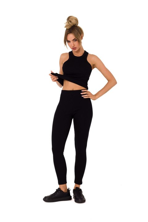 Legginsy Model MOE734 Black - Moe - M Legginsy Model MOE734 Black - Moe - M
