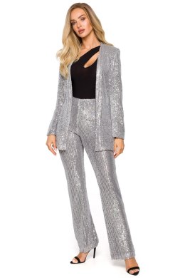 Marynarka Model MOE724 Silver - Moe - M