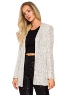 Marynarka Model MOE724 Szampan - Moe - L Marynarka Model MOE724 Szampan - Moe - L