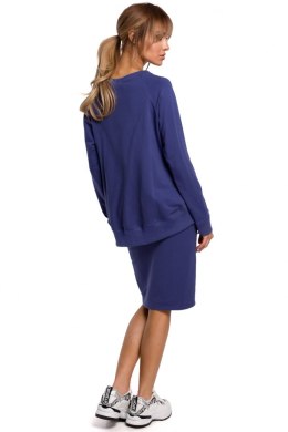 Spódnica Model MOE494 Indygo - Moe - XXL
