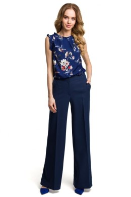Spodnie Damskie Model MOE378 Navy - Moe - XXL