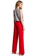Spodnie Damskie Model MOE378 Red - Moe - XXL Spodnie Damskie Model MOE378 Red - Moe - XXL
