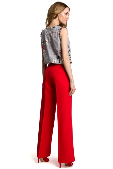 Spodnie Damskie Model MOE378 Red - Moe - XXL Spodnie Damskie Model MOE378 Red - Moe - XXL