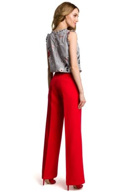 Spodnie Damskie Model MOE378 Red - Moe - M