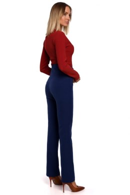 Spodnie Damskie Model MOE530 Navy - Moe - M