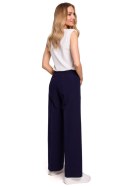 Spodnie Damskie Model MOE570 Navy - Moe - M Spodnie Damskie Model MOE570 Navy - Moe - M