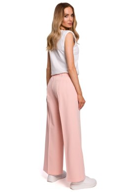 Spodnie Damskie Model MOE570 Powder Pink - Moe Hurtownia odzieży on-line, moda damska, bielizna i obuwie dla kobiet - Matterhorn