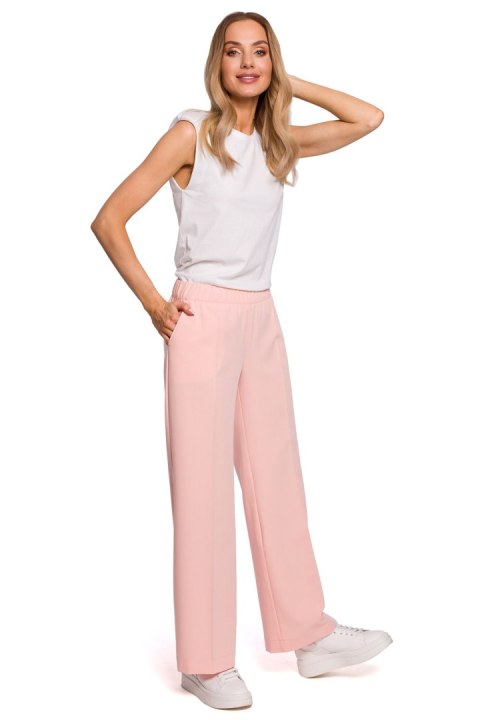 Spodnie Damskie Model MOE570 Powder Pink - Moe Hurtownia odzieży on-line, moda damska, bielizna i obuwie dla kobiet - Matterhorn Spodnie Damskie Model MOE570 Powder Pink - Moe Hurtownia odzieży on-line, moda damska, bielizna i obuwie dla kobiet - Matterhorn
