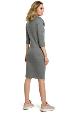 Sukienka Model MOE391 Grey - Moe - M