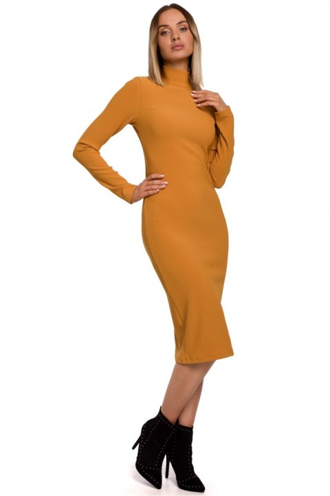 Sukienka Model MOE542 Musztard - Moe - XXL