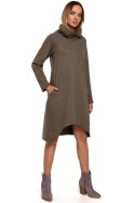 Sukienka Model MOE551 Khaki - Moe - M Sukienka Model MOE551 Khaki - Moe - M