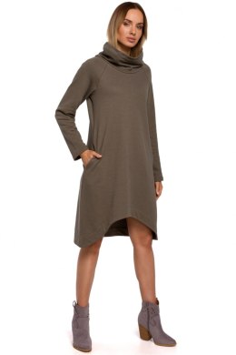 Sukienka Model MOE551 Khaki - Moe - M