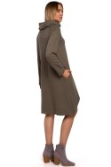 Sukienka Model MOE551 Khaki - Moe - M Sukienka Model MOE551 Khaki - Moe - M