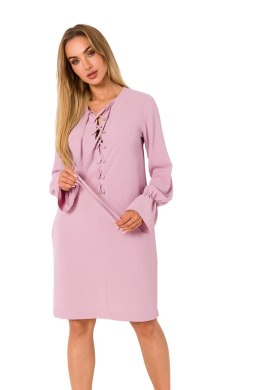 Sukienka Model MOE742 Dirty Pink - Moe - M
