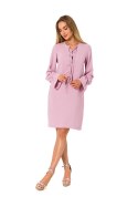 Sukienka Model MOE742 Dirty Pink - Moe - M Sukienka Model MOE742 Dirty Pink - Moe - M