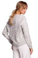 Sweter Damski Model MOE510 Grey - Moe - L/XL Sweter Damski Model MOE510 Grey - Moe - L/XL
