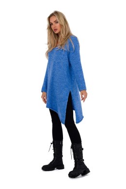 Sweter Damski Model MOE769 Lazur - Moe - uniwersalny