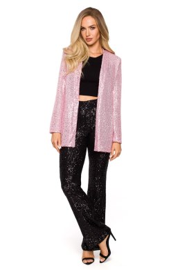 Marynarka Model MOE724 Powder Pink - Moe - M