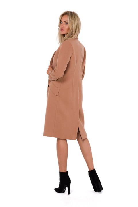 Płaszcz Damski Model MOE758 Camel - Moe - s Płaszcz Damski Model MOE758 Camel - Moe - s