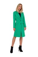 Płaszcz Damski Model MOE758 Green - Moe - M Płaszcz Damski Model MOE758 Green - Moe - M