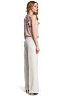 Spodnie Damskie Model MOE378 Ecru - Moe - s Spodnie Damskie Model MOE378 Ecru - Moe - s